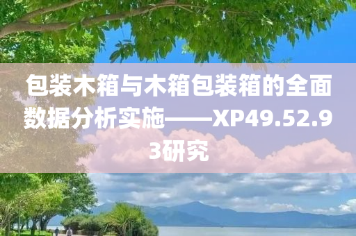 包装木箱与木箱包装箱的全面数据分析实施——XP49.52.93研究