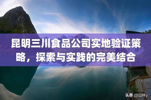 昆明三川食品公司实地验证策略，探索与实践的完美结合