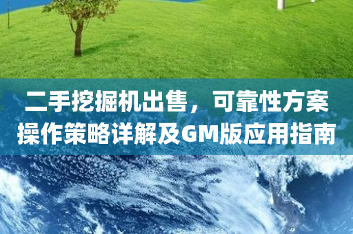 二手挖掘机出售，可靠性方案操作策略详解及GM版应用指南