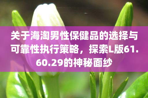 关于海淘男性保健品的选择与可靠性执行策略，探索L版61.60.29的神秘面纱