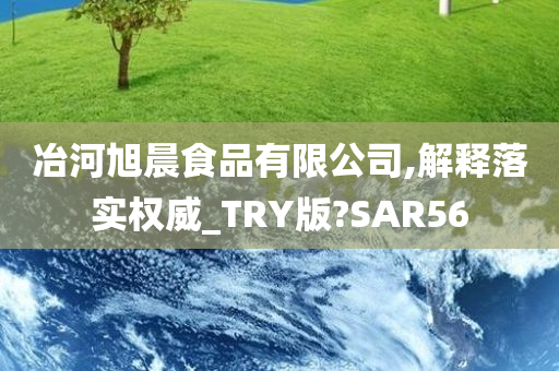 冶河旭晨食品有限公司,解释落实权威_TRY版?SAR56