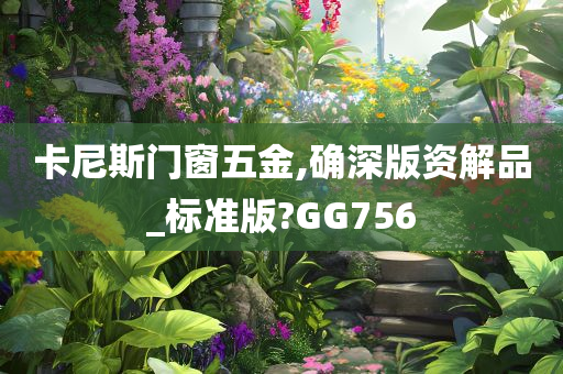 卡尼斯门窗五金,确深版资解品_标准版?GG756