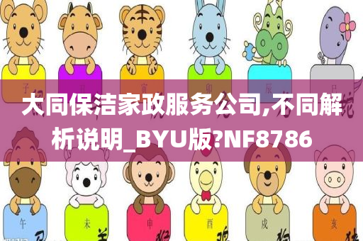 大同保洁家政服务公司,不同解析说明_BYU版?NF8786