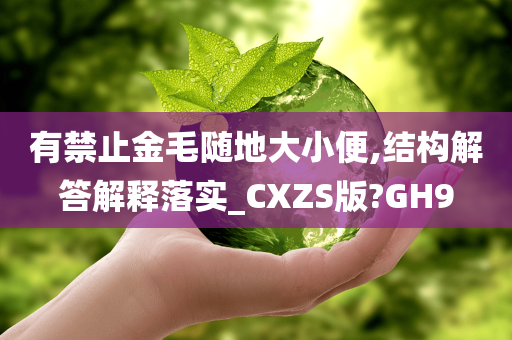 有禁止金毛随地大小便,结构解答解释落实_CXZS版?GH9