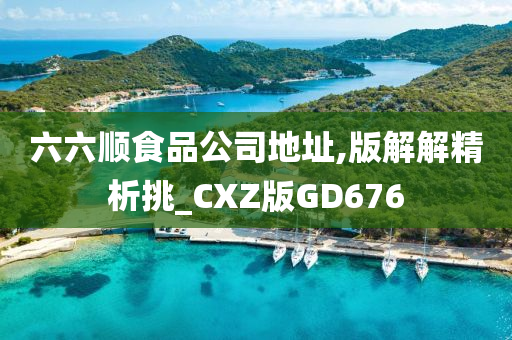 六六顺食品公司地址,版解解精析挑_CXZ版GD676