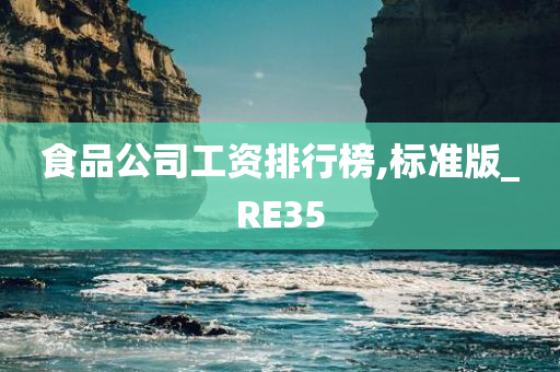 食品公司工资排行榜,标准版_RE35