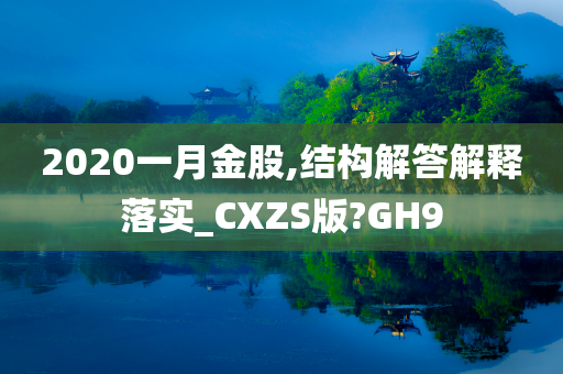 2020一月金股,结构解答解释落实_CXZS版?GH9