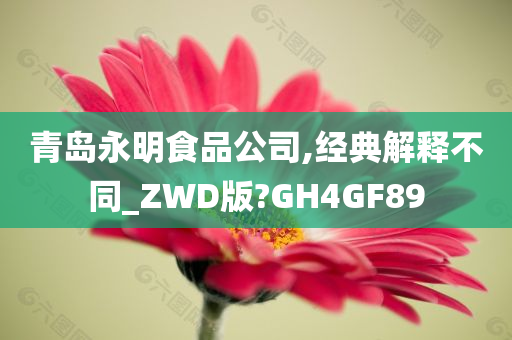 青岛永明食品公司,经典解释不同_ZWD版?GH4GF89