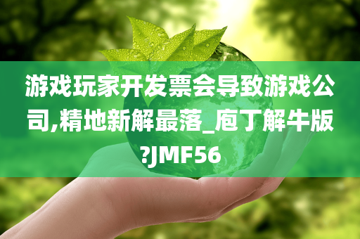 游戏玩家开发票会导致游戏公司,精地新解最落_庖丁解牛版?JMF56