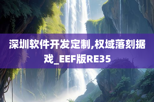 深圳软件开发定制,权域落刻据戏_EEF版RE35