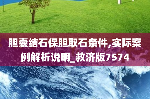 胆囊结石保胆取石条件,实际案例解析说明_救济版7574