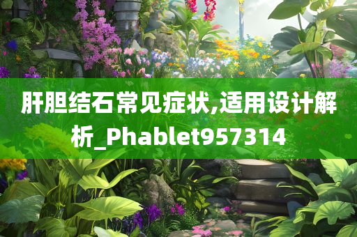 肝胆结石常见症状,适用设计解析_Phablet957314