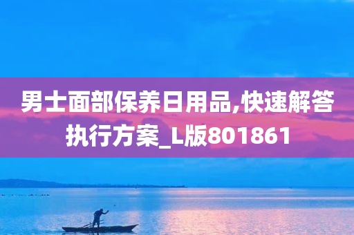 男士面部保养日用品,快速解答执行方案_L版801861