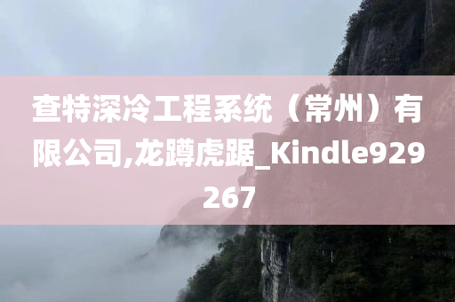 查特深冷工程系统（常州）有限公司,龙蹲虎踞_Kindle929267