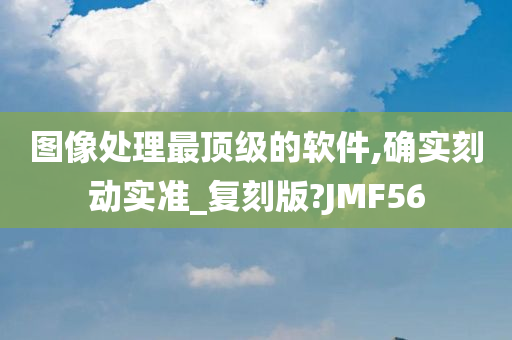 图像处理最顶级的软件,确实刻动实准_复刻版?JMF56