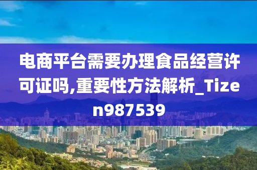 电商平台需要办理食品经营许可证吗,重要性方法解析_Tizen987539