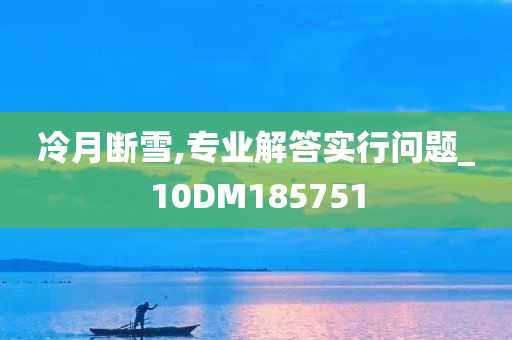 冷月断雪,专业解答实行问题_10DM185751