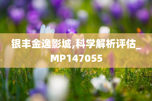 银丰金逸影城,科学解析评估_MP147055