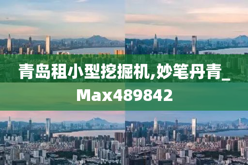 青岛租小型挖掘机,妙笔丹青_Max489842