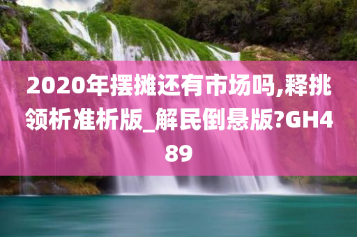 2020年摆摊还有市场吗,释挑领析准析版_解民倒悬版?GH489