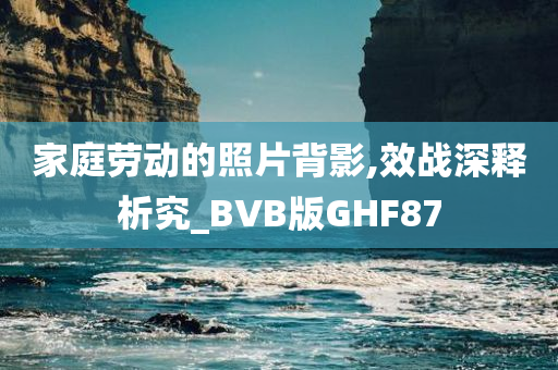 家庭劳动的照片背影,效战深释析究_BVB版GHF87