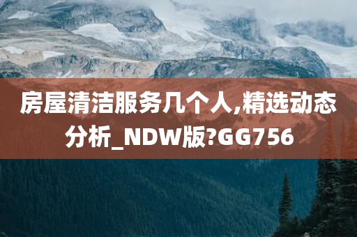 房屋清洁服务几个人,精选动态分析_NDW版?GG756