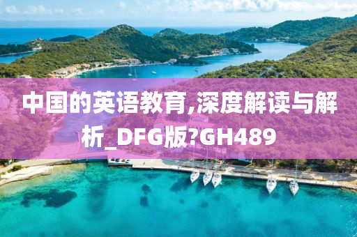 中国的英语教育,深度解读与解析_DFG版?GH489