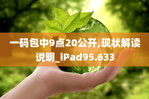 一码包中9点20公开,现状解读说明_iPad95.633