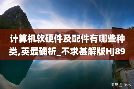 计算机软硬件及配件有哪些种类,英最确析_不求甚解版HJ89