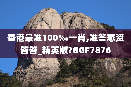 香港最准100‰一肖,准答态资答答_精英版?GGF7876