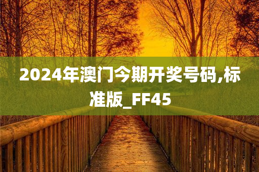 2024年澳门今期开奖号码,标准版_FF45