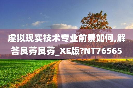 虚拟现实技术专业前景如何,解答良莠良莠_XE版?NT76565