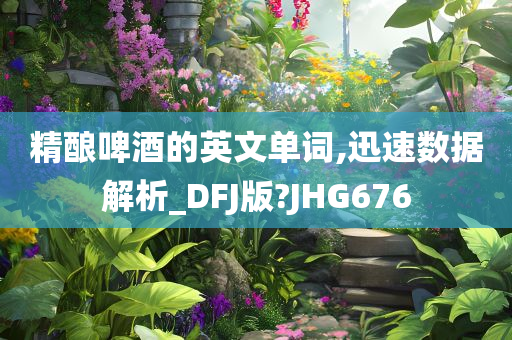 精酿啤酒的英文单词,迅速数据解析_DFJ版?JHG676