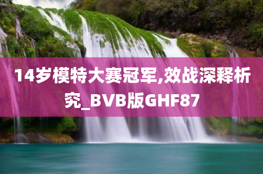 14岁模特大赛冠军,效战深释析究_BVB版GHF87