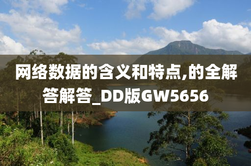 网络数据的含义和特点,的全解答解答_DD版GW5656