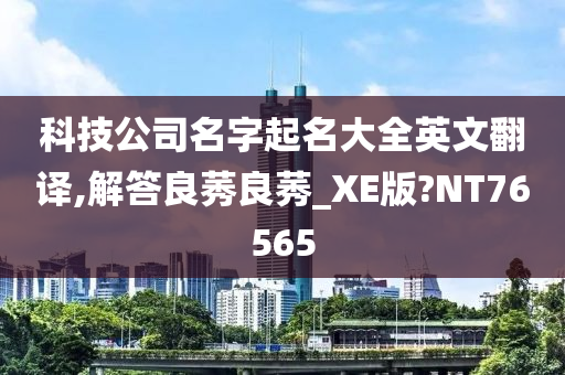 科技公司名字起名大全英文翻译,解答良莠良莠_XE版?NT76565