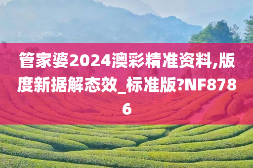 管家婆2024澳彩精准资料,版度新据解态效_标准版?NF8786