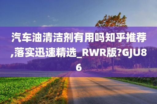 汽车油清洁剂有用吗知乎推荐,落实迅速精选_RWR版?GJU86