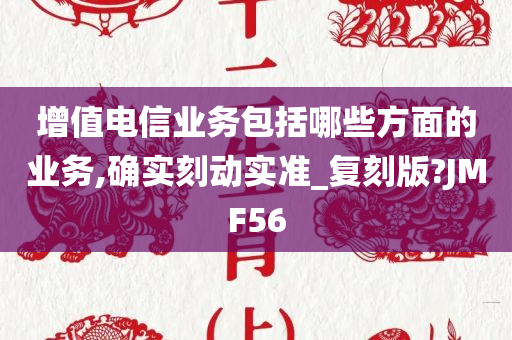 增值电信业务包括哪些方面的业务,确实刻动实准_复刻版?JMF56