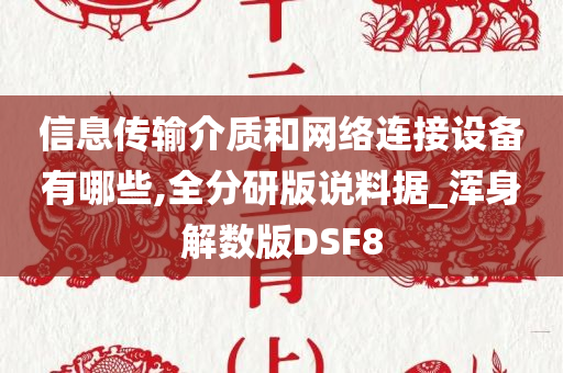 信息传输介质和网络连接设备有哪些,全分研版说料据_浑身解数版DSF8