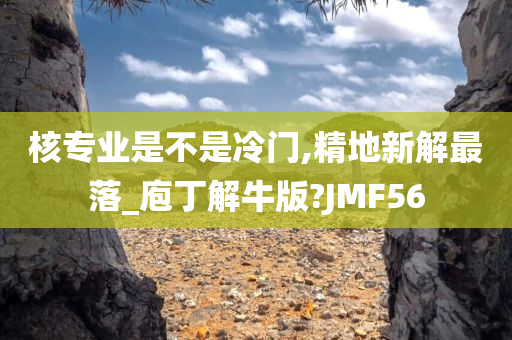 核专业是不是冷门,精地新解最落_庖丁解牛版?JMF56