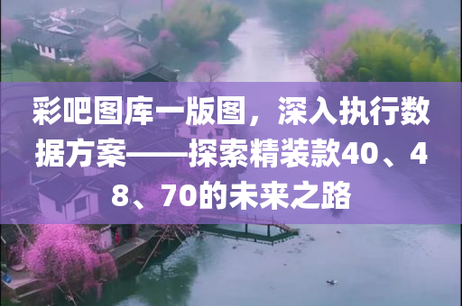 彩吧图库一版图，深入执行数据方案——探索精装款40、48、70的未来之路