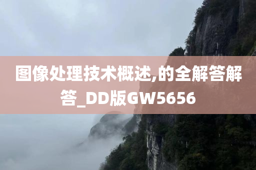 图像处理技术概述,的全解答解答_DD版GW5656