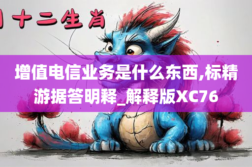 增值电信业务是什么东西,标精游据答明释_解释版XC76