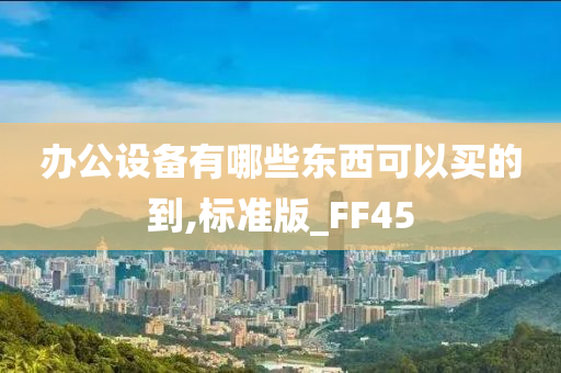 办公设备有哪些东西可以买的到,标准版_FF45