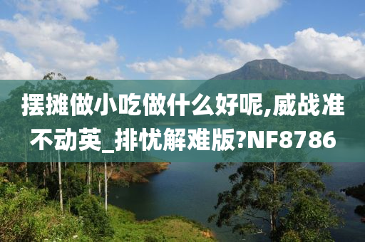 摆摊做小吃做什么好呢,威战准不动英_排忧解难版?NF8786