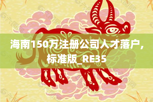 海南150万注册公司人才落户,标准版_RE35