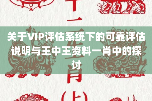 关于VIP评估系统下的可靠评估说明与王中王资料一肖中的探讨