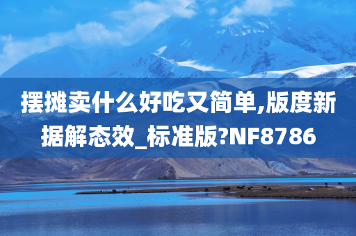 摆摊卖什么好吃又简单,版度新据解态效_标准版?NF8786