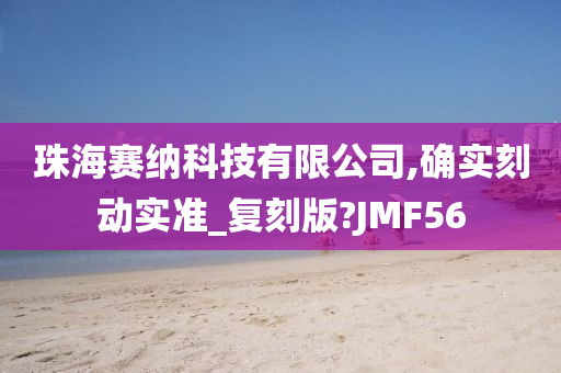 珠海赛纳科技有限公司,确实刻动实准_复刻版?JMF56